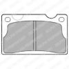 DELPHI LP39 Brake Pad Set, disc brake